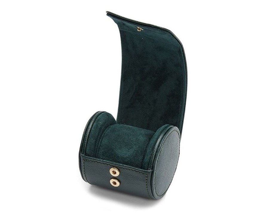 Accessories Wolf | British Racing Green Single Watch Roll - 12 Pack