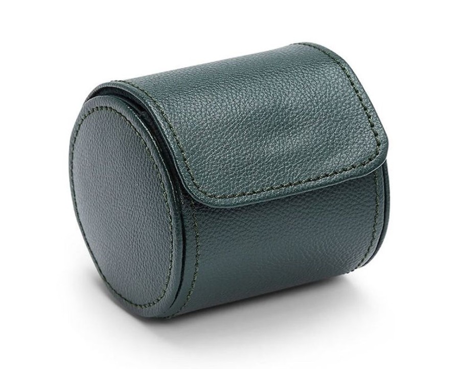 Accessories Wolf | British Racing Green Single Watch Roll - 12 Pack