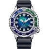 Watches Citizen | Eco-Dive Blue Dial Polyurethane Strap Watch