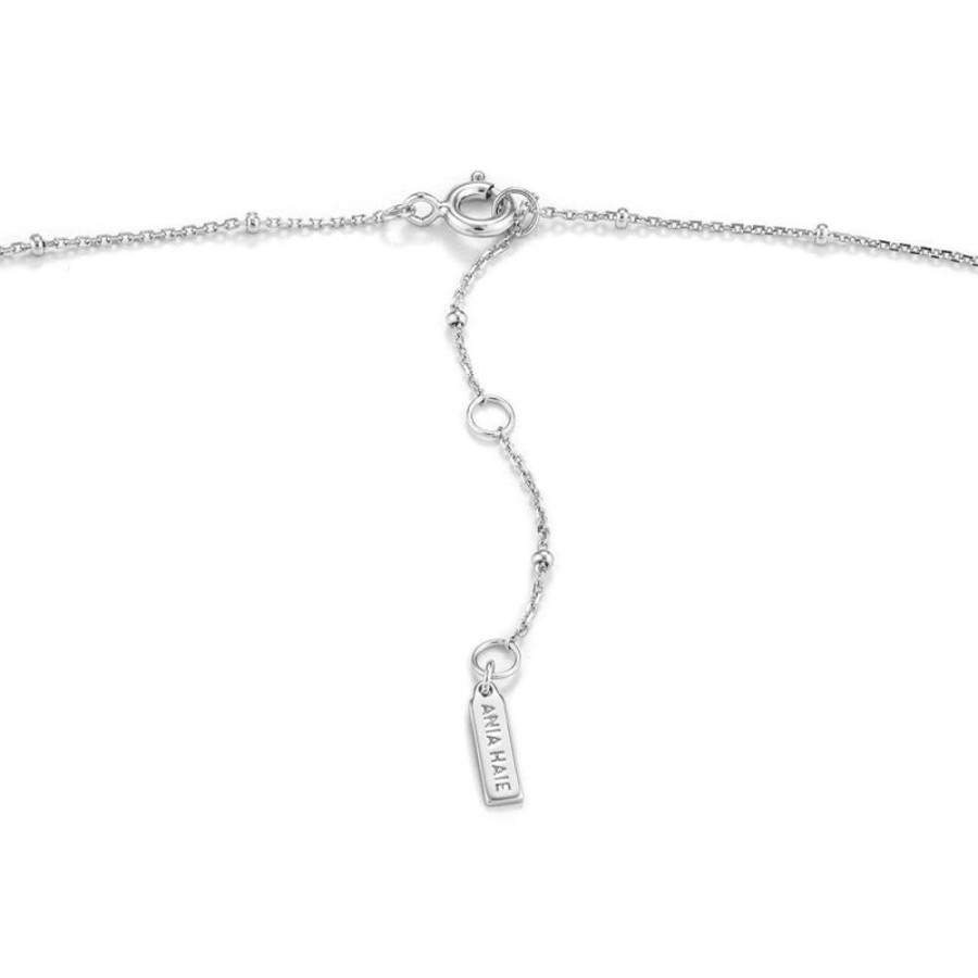 Jewellery Ania Haie | Sunbeam Emblem Silver Necklace