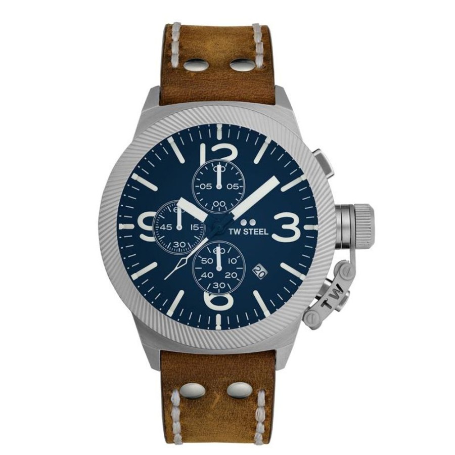 Watches TW Steel | Canteen 45Mm Blue Dial